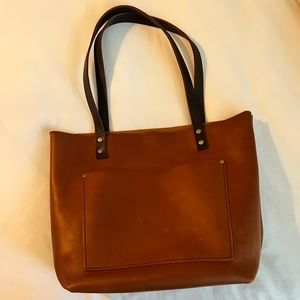 Modified Portland Leather Goods Medium Honey Tote